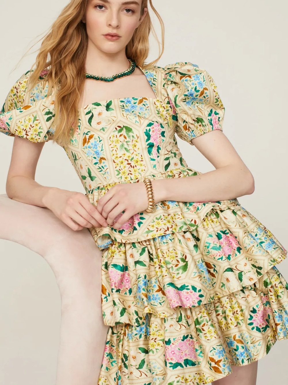 Hunter Bell Porter Dress Floral, size 2 - Picture 13 of 14